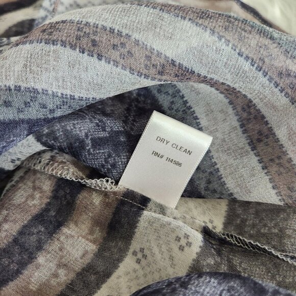 Anthropologie Sam + Lavi Dress sz Small Sheer Sheath Long Slevs Lightweight Boho - Picture 10 of 14